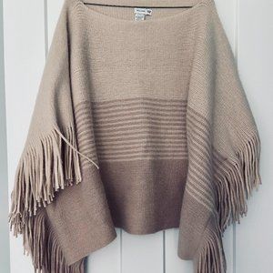 Sweater Poncho, One size